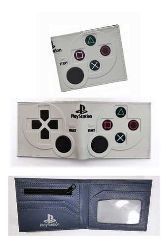 Cartera Billetera Control Nintendo  Play Station Videojuego