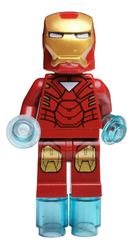 Lego Marvel Minifigura Ironman Mark 6 Original Del Set 6867