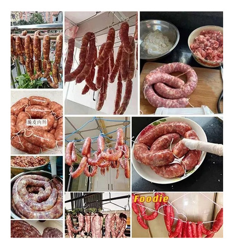 Embutidora Injetor Ensacador Linguiça Salamecom 3 Funis