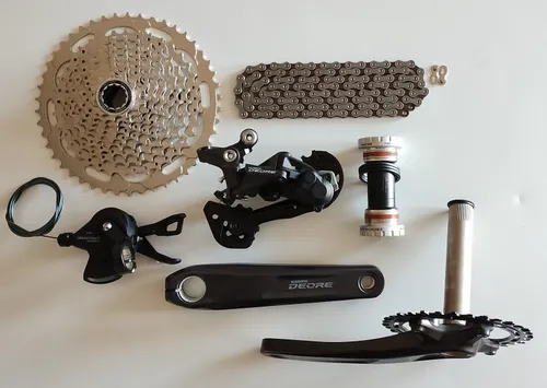 Transmisi n Completa Shimano Deore 1x10 Nueva Cuotas sin inter s