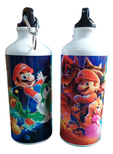Set De Dos Botella De Agua Super Mario Bros 