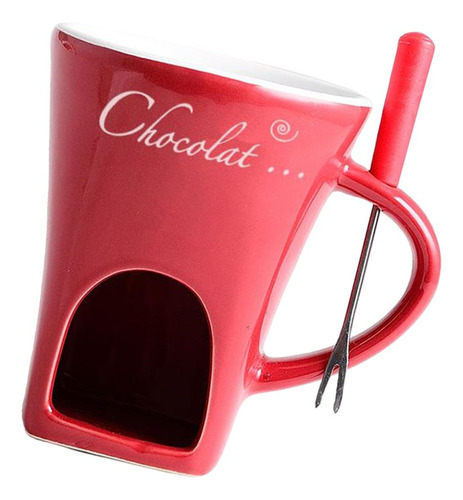 Taza Para Fondue, Taza Para Derretir Chocolate, Utensilios