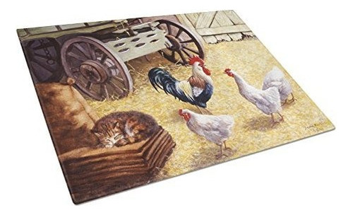 Caroline's Treasures Bdba0339lcb Gallo Y Gallinas Pollos