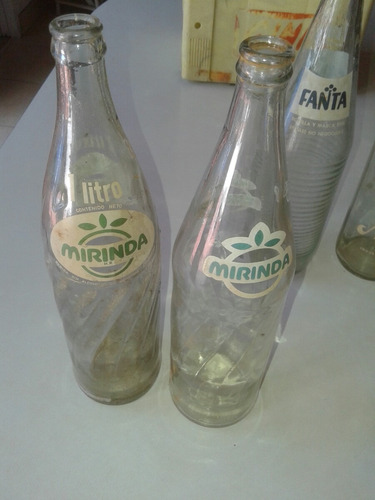 Antiguas Botellas De Gaseosas Decada Del 60