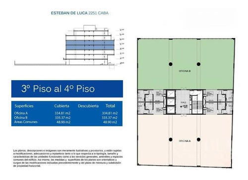 Imagen 4 de 30 de Oficina 1340 M2 - Parque Patricios