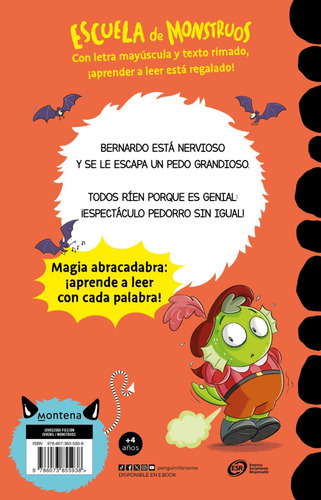 Libro Escuela De Monstruos 7. Pedos Como Truenos
