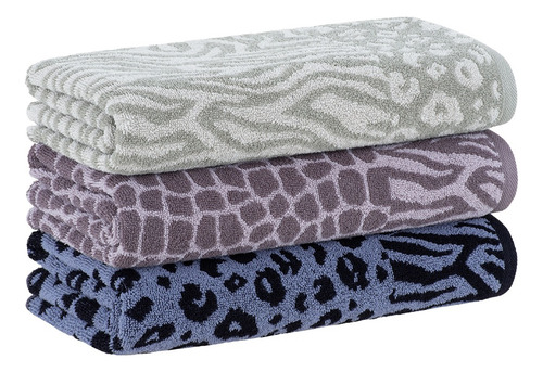 Toalha De Banho Animal Print 100% Algodão 70x140cm - Zebra