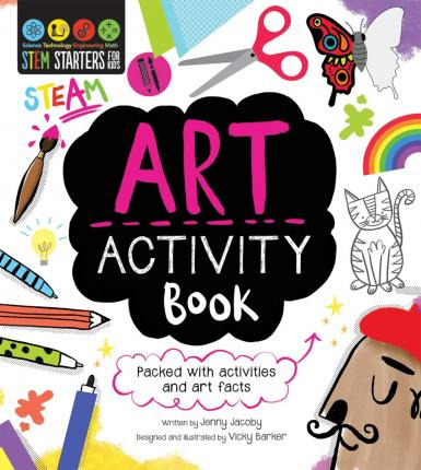 Libro Stem Starters For Kids Art Activity Book : Packed W...