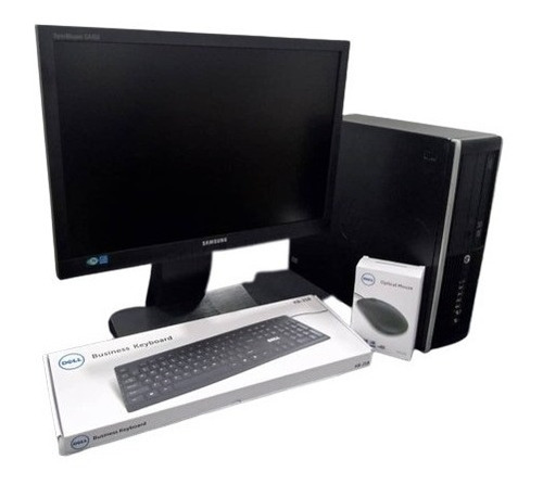 Computador Core I5 4gb Ram 128ssd+monitor+teclado+mouse
