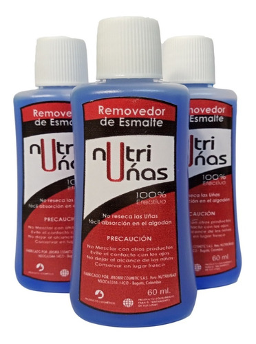 Nutrí Uñas Removedor De Esmalte - mL a $113