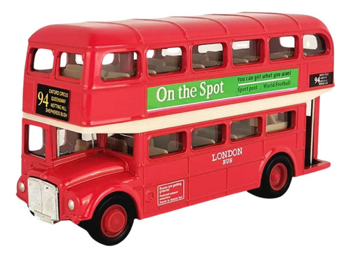 Welly London Bus 1/72 Metal Bus Colectivo Ingles La Plata