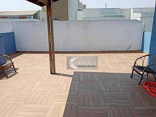 Imagem 2 de 15 de Cobertura Com 2 Dormitórios À Venda, 120 M² Por R$ 450.000,00 - Vila Baeta Neves - São Bernardo Do Campo/sp - Co0128