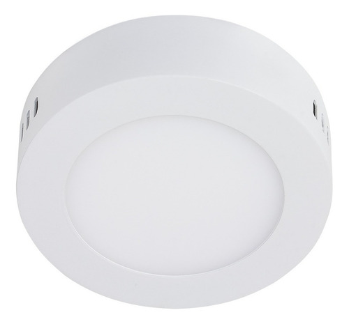 Imagen 2 de 5 de Panel Led De Sobreponer, Redondo 6w Luz Cálida, Interior