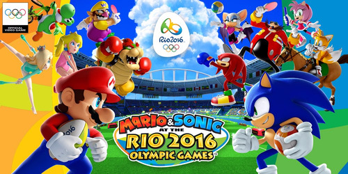 Jogo Mario & Sonic At The Rio 2016 Olympic Games - 3ds Novo
