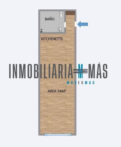 Imagen 11 de 11 de Alquiler Monoambiente Tres Cruces Montevideo Imas.uy N