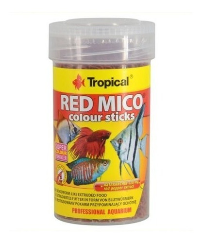 Tropical Red Micro Color Sticks 80grs   Acuamanus