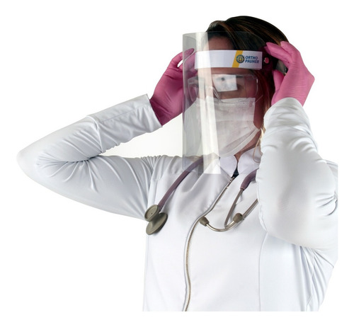 Protetor Facial Face Shield Ortho Pauher De 30 A 50 Unids