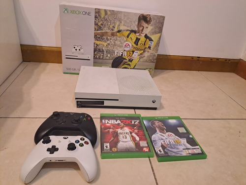 Xbox One Con 2 Mandos Y 2 Juegos Fisicos, Bajó De Precio!!!!