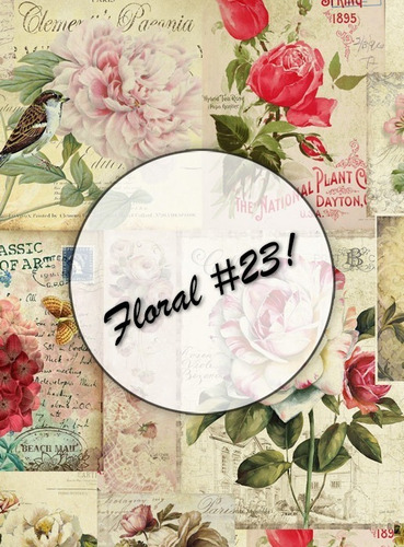 Láminas Vintage Decoupage Autoadhesivas A3 Ideal Fibrofacil