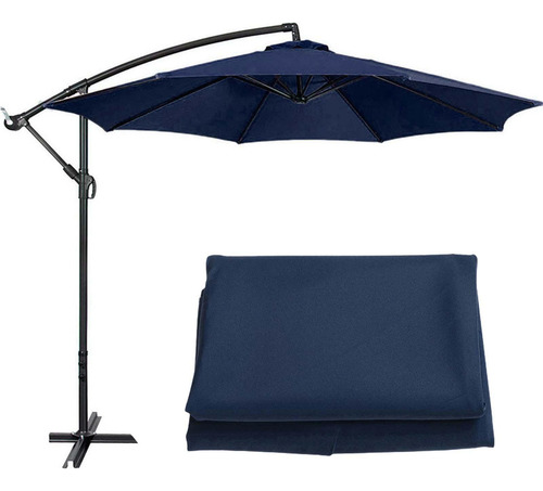 De Patio Toldo Sombrilla Toldo Offset 3,0 M 8 Costillas