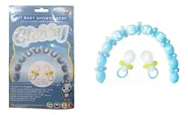 Comprar X10 Globby Kits Globos Baby Shower Nene 64 Piezas Para Armar