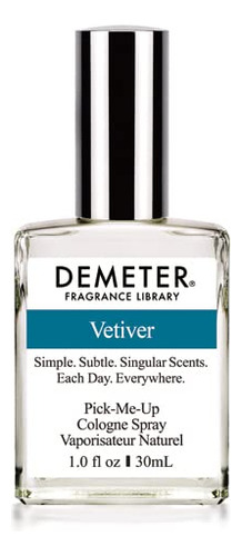 Perfume Demeter Vetiver Cologne 30 Ml Para Mujeres Y Hombres