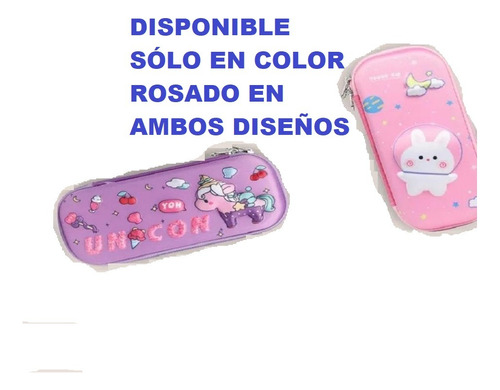 Cartuchera Kawaii Rígida Para Niños O Niñas 