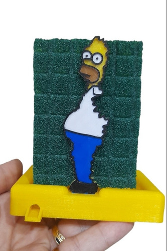 Porta Esponja Homero Simpsons Cocina Deco 