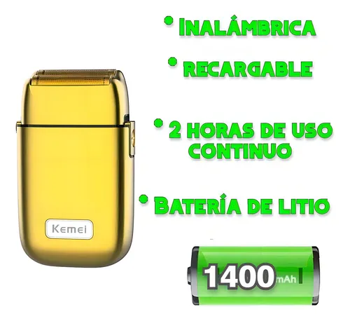Afeitadora Kemei KM-TX1 dorada