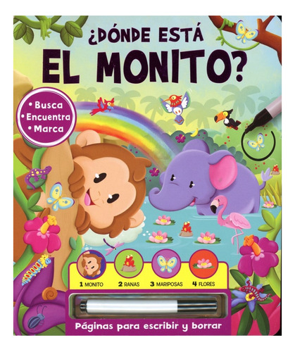 Donde Esta El Monito? Incluye Marcador Magico