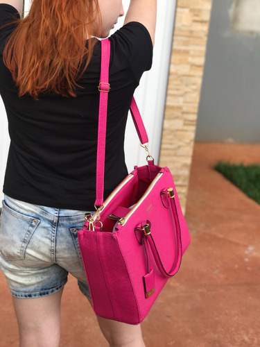 Bolsa Schütz Lorena G Pink E Carteira