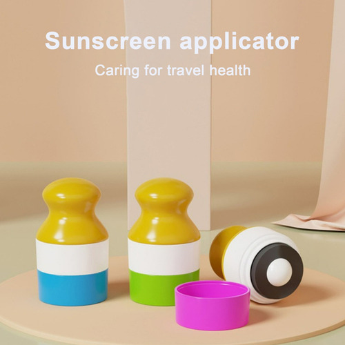 Aplicador De Protetor Solar Roll-on Conveniente E Fácil