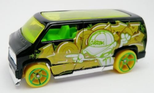 Imagem 2 de 4 de Custom '77 Dodge Van T-hunt - Hot Wheels - 2x Sem Juros