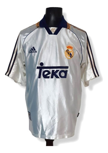 Camiseta Real Madrid adidas 100% Original Y De Epoca Divina!
