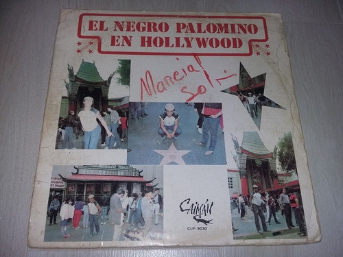 Lp Vinilo Disco Acetato Vinyl El Negro Palomino El Holywood