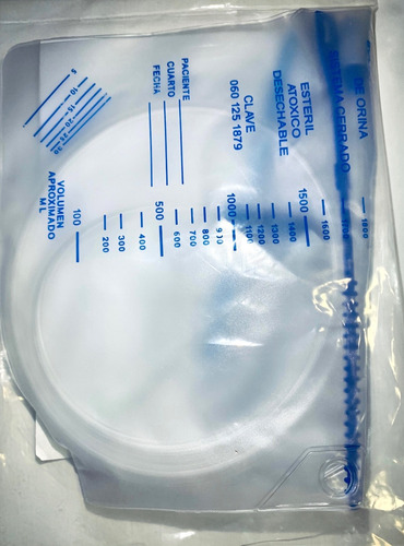Imagen 2 de 4 de Bolsa Recolectora De Orina 10 Pzs. Envío Grátis.