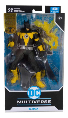 Mcfarlane Dc Forever Evil Batman Sinestro Corps Gold Label