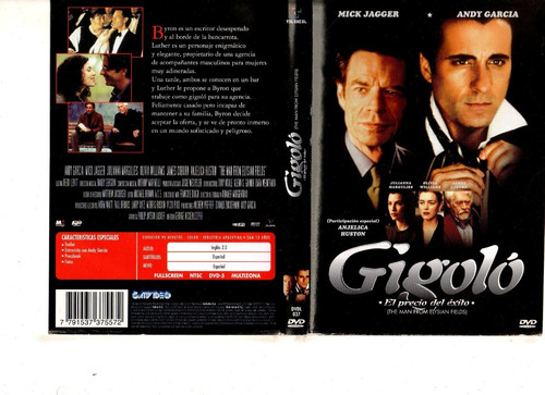 Gigoló El Precio Del Éxito (2001) - Dvd Original - Mcbmi