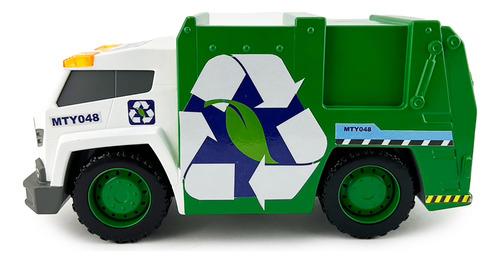 Camión De Basura Juguete Friccion Niños Navidad 15