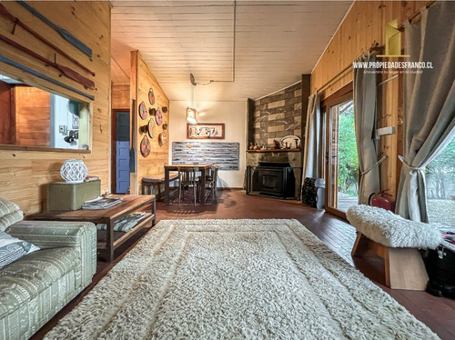 Imagen 2 de 30 de Pucón. Venta Casa 3d 4b Conexión Directa Lago Villarrica