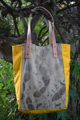 Imagen 6 de 10 de Bolsos, Carteras Ecoprint(impresión Botánica)
