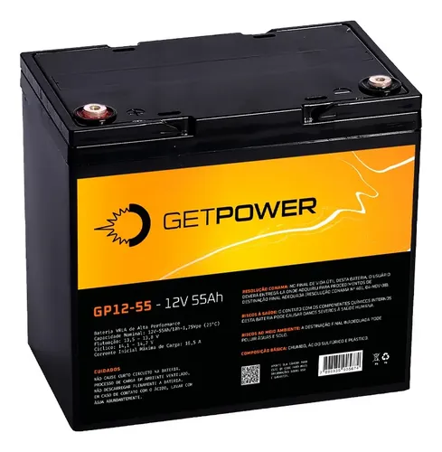 Batteria Rofiba RFB 12-55 55Ah 12V AGM – Per Veicoli Elettrici, Bici Elettriche, Deep Cycle, Zero Manutenzione