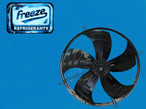 Extractor Axial 12  110/220v Marca Freeze Metálico 