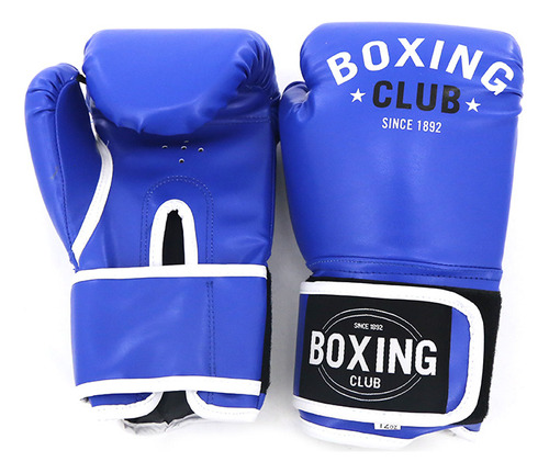 Guantes Boxeo Boxing Club Resistente Sparring Ajuste Velcro