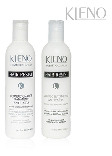 Kleno Anti Caida De Cabello X 300 2 Shampoo 2 Acondicionador