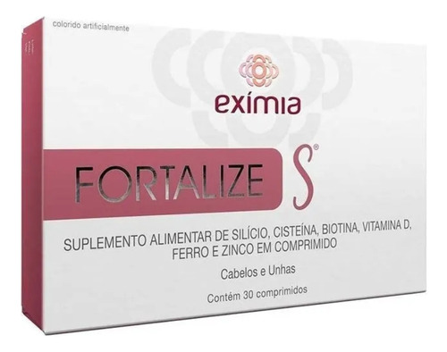 Eximia Fortalize S Cabelos E Unhas 30 Comprimidos 09/2025