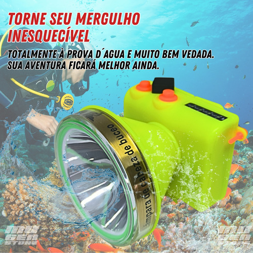 Lanterna De Cabeça Led Recarregável Usb Mergulho Profissional Alta Potência Zoom Ajustável Camping Pesca Tática Cabeça Elástico Farol Noturno Prova D'água Bateria Durável Iluminação
