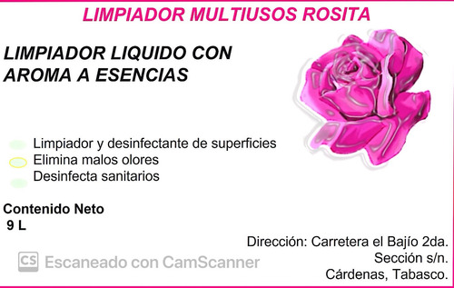 Rosita Aromatizante Floral