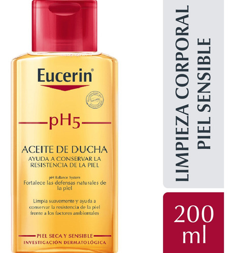 Aceite De Ducha Eucerin Ph5 X 200ml