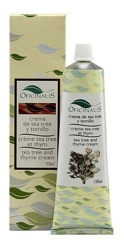 Crema De Tea Tree Y Tomillo . Oficinalis - 110 Ml